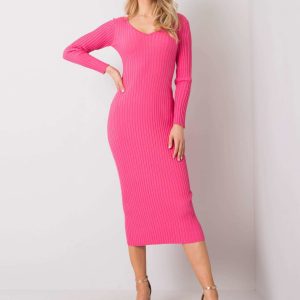 Pink Fit Dress Anette