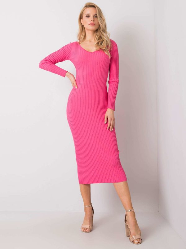 Pink Fit Dress Anette