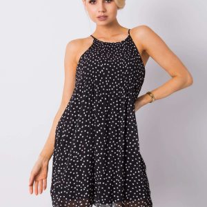 Black dress with patterns Sage SUBLEVEL