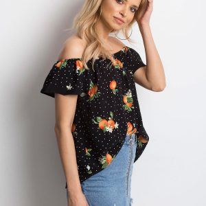 Black blouse Fruity