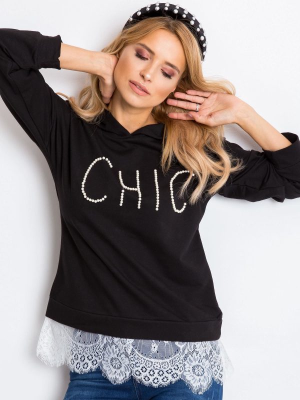 Black Chic Sweatshirt