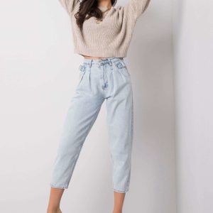 Light blue mom jeans Patricia RUE PARIS