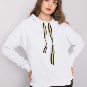 Wisby White Hoodie