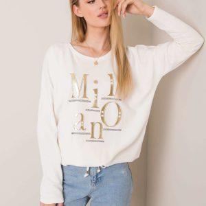 Ecru sweatshirt Irmina