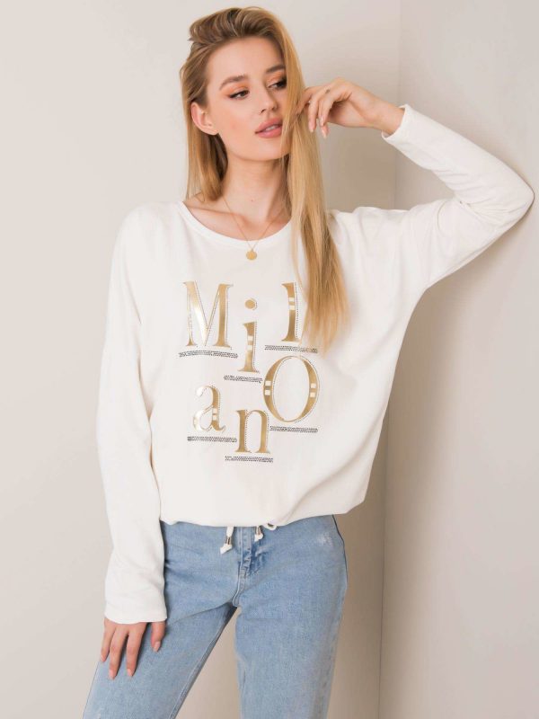 Ecru sweatshirt Irmina