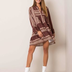 Brown Ginger Dress