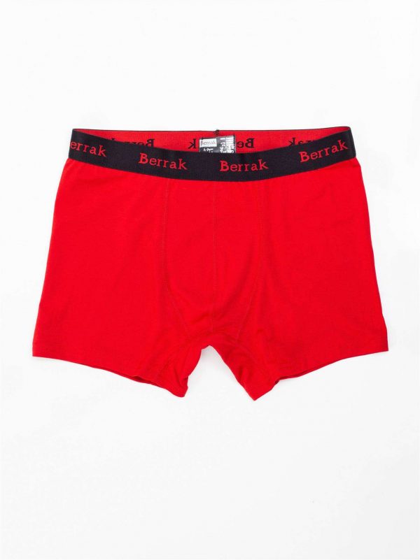 Red Men's Boxer Shorts