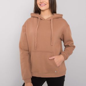 Camel women's kangaroo sweatshirt Georgie