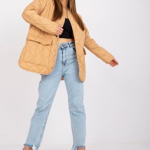 Camel Transitional Jacket Callie RUE PARIS