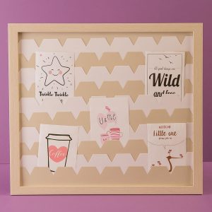 Photo frame beige