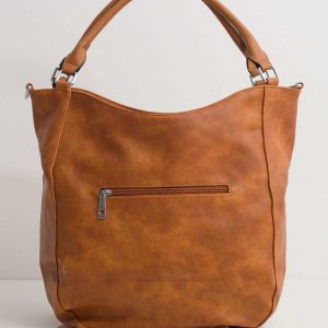 Brown women's city bag