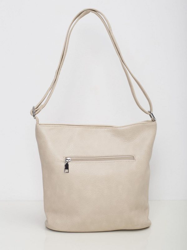 Beige Ladies Shoulder Bag