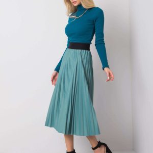 Petra turquoise skirt