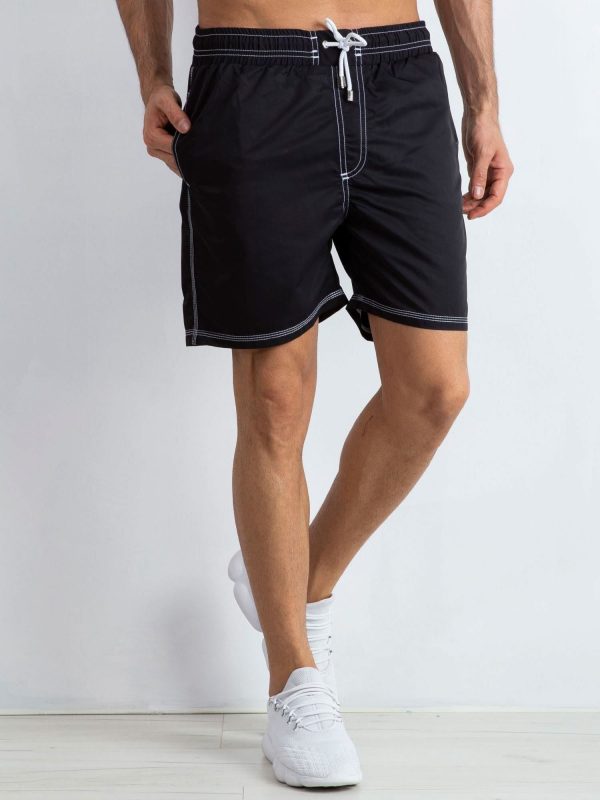 Lenox Men's Black Shorts