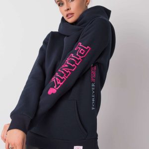 Navy Sweet Sweatshirt