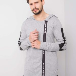 Gray sweatshirt for men Andy