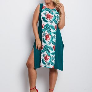 Dark Green Plus Size Pearson Dress