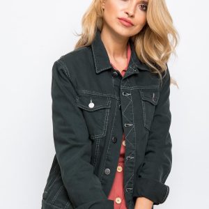 RUE PARIS Dark green jacket Daisy