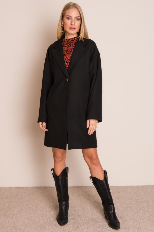 Black Women's Coat BSL