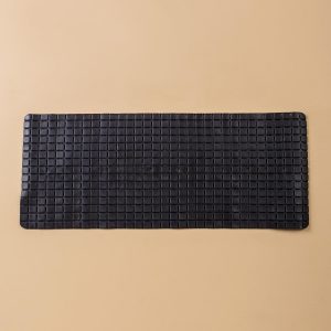 Bathroom rug black