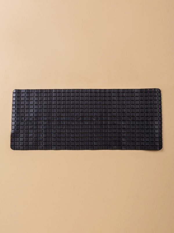 Bathroom rug black