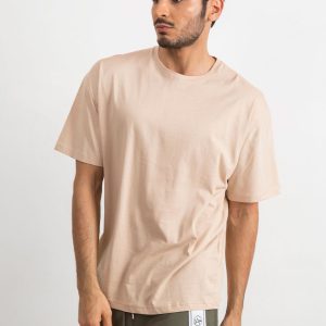 Beige Men's T-Shirt Overload