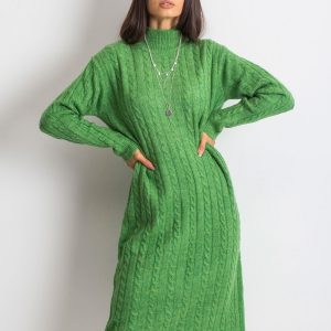 RUE PARIS Green dress Evermore