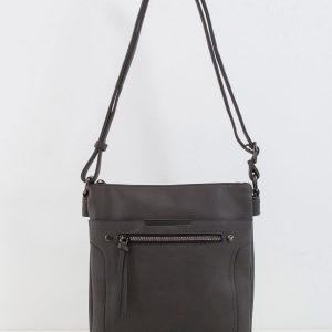 Dark Grey Messenger Bag