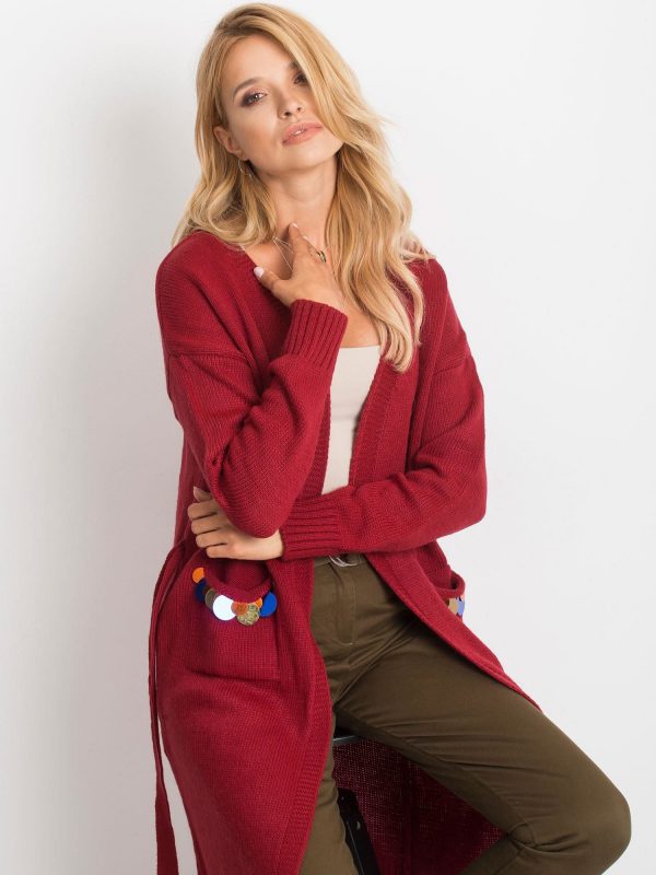 RUE PARIS Burgundy sweater Cairo