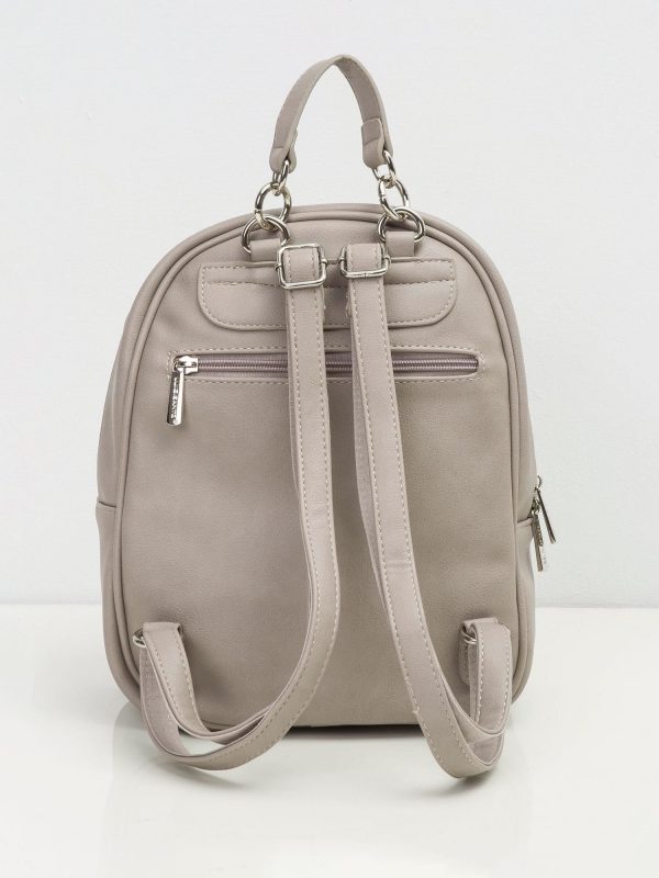 Beige Small Women's Backpack