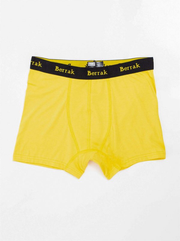 Yellow Men's Boxer Shorts