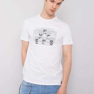 White T-shirt for men Blaine LIWALI