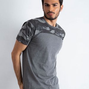 Men's dark gray T-shirt Limits