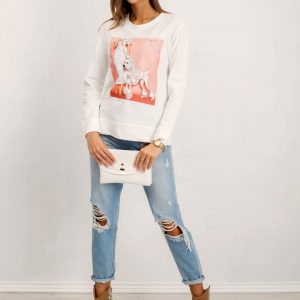 White Mood sweatshirt