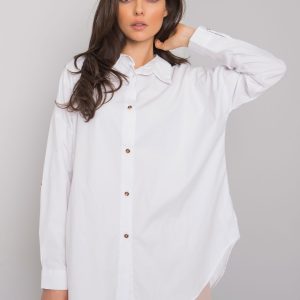 Camila White Classic Shirt