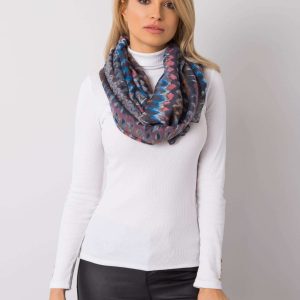 Grey-pink scarf