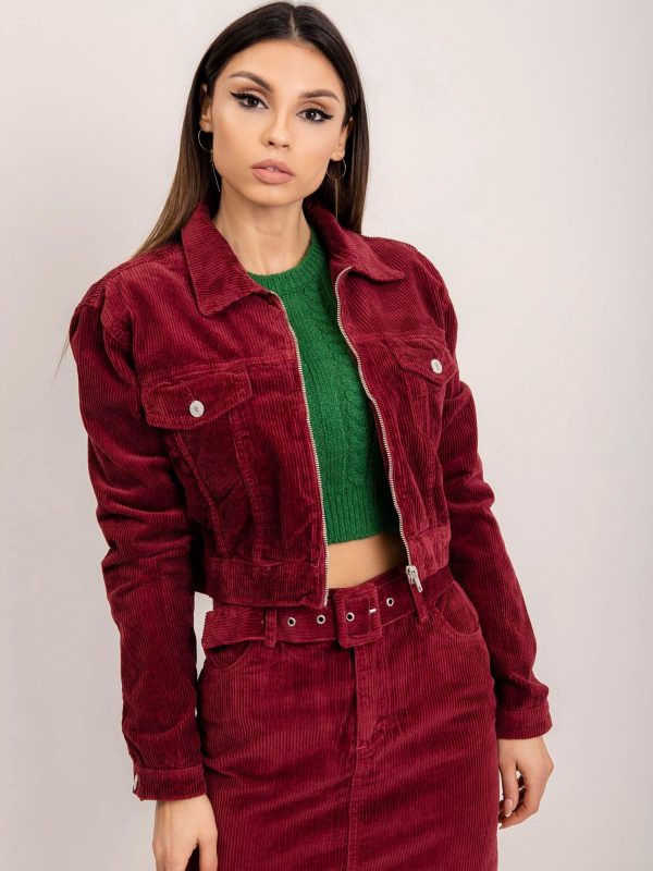 BSL Burgundy Short Jacket