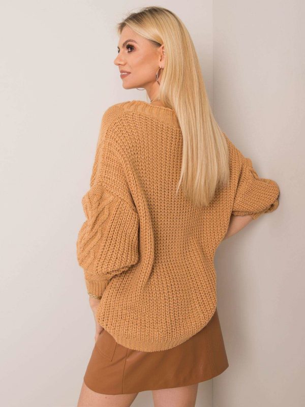 Camel sweater Gianna OCH BELLA