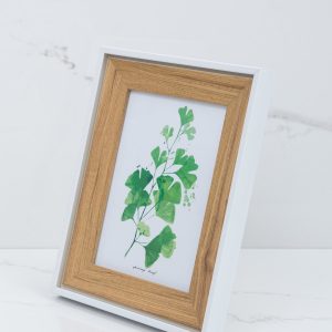 Brown photo frame