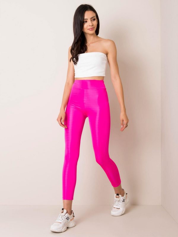 Fluo pink leggings Funky RUE PARIS