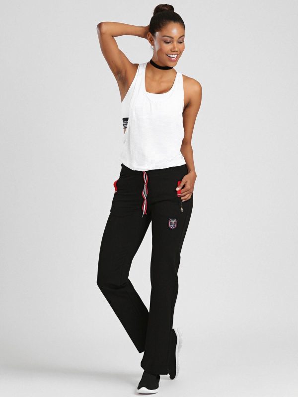 TOMMY LIFE Black Women's Tracksuits