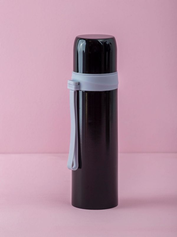 Black thermos