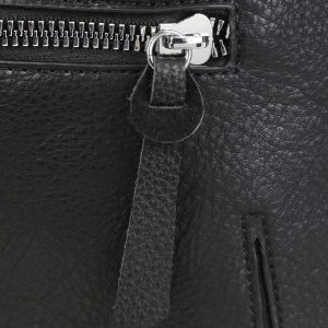 Black bag with zipper pocket LUIGISANTO