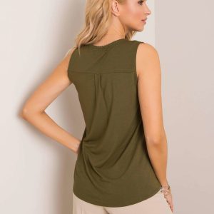 Khaki top Friendly