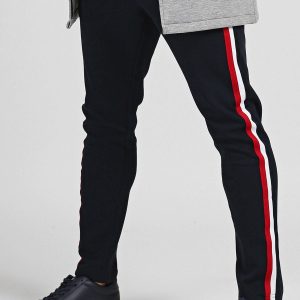 TOMMY LIFE Navy blue men's pants