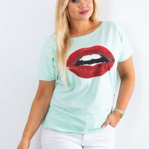 Mint t-shirt Ambitious PLUS SIZE