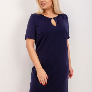 Navy Plus Size Dress Together