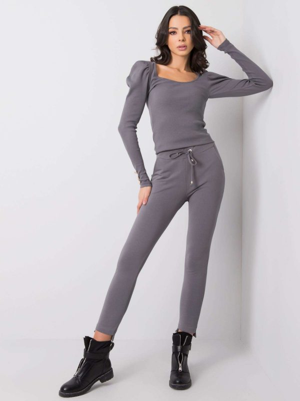 Dark grey pants Debora