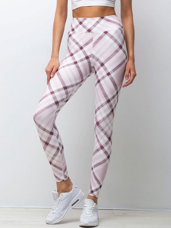 White & Pink Sweeties Leggings