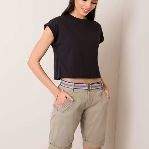 Olive shorts Ava SUBLEVEL